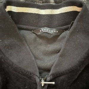 Velour Sean John Black Jacket